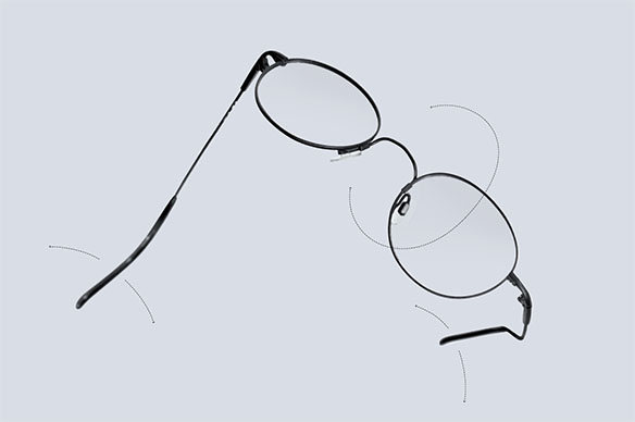 Ohebnost brýle